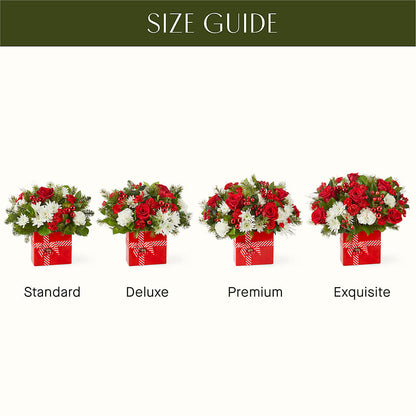 Presents Under the Tree Bouquet –  Freesia Flowers, Tomball TX