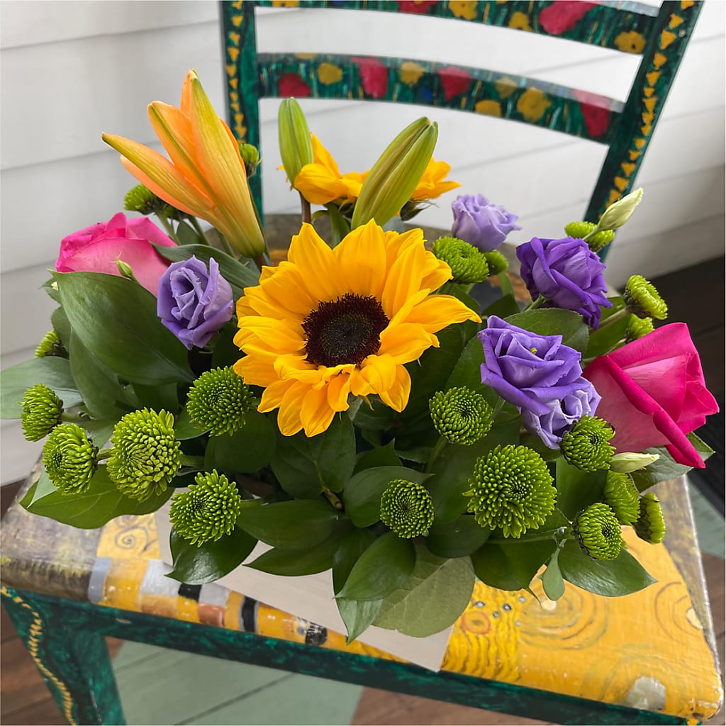 Best Day Box Bouquet –  Freesia Flowers, Tomball TX