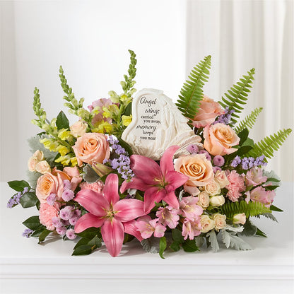 Gentle Light Arrangement –  Freesia Flowers, Tomball TX
