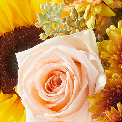 Pumpkin to Talk About Bouquet –  Freesia Flowers, Tomball TX