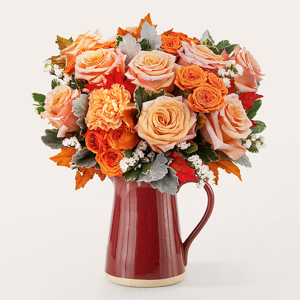 Pumpkin Pie Bouquet –  Freesia Flowers, Tomball TX