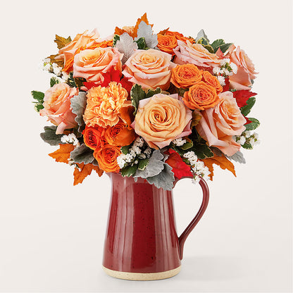 Pumpkin Pie Bouquet –  Freesia Flowers, Tomball TX