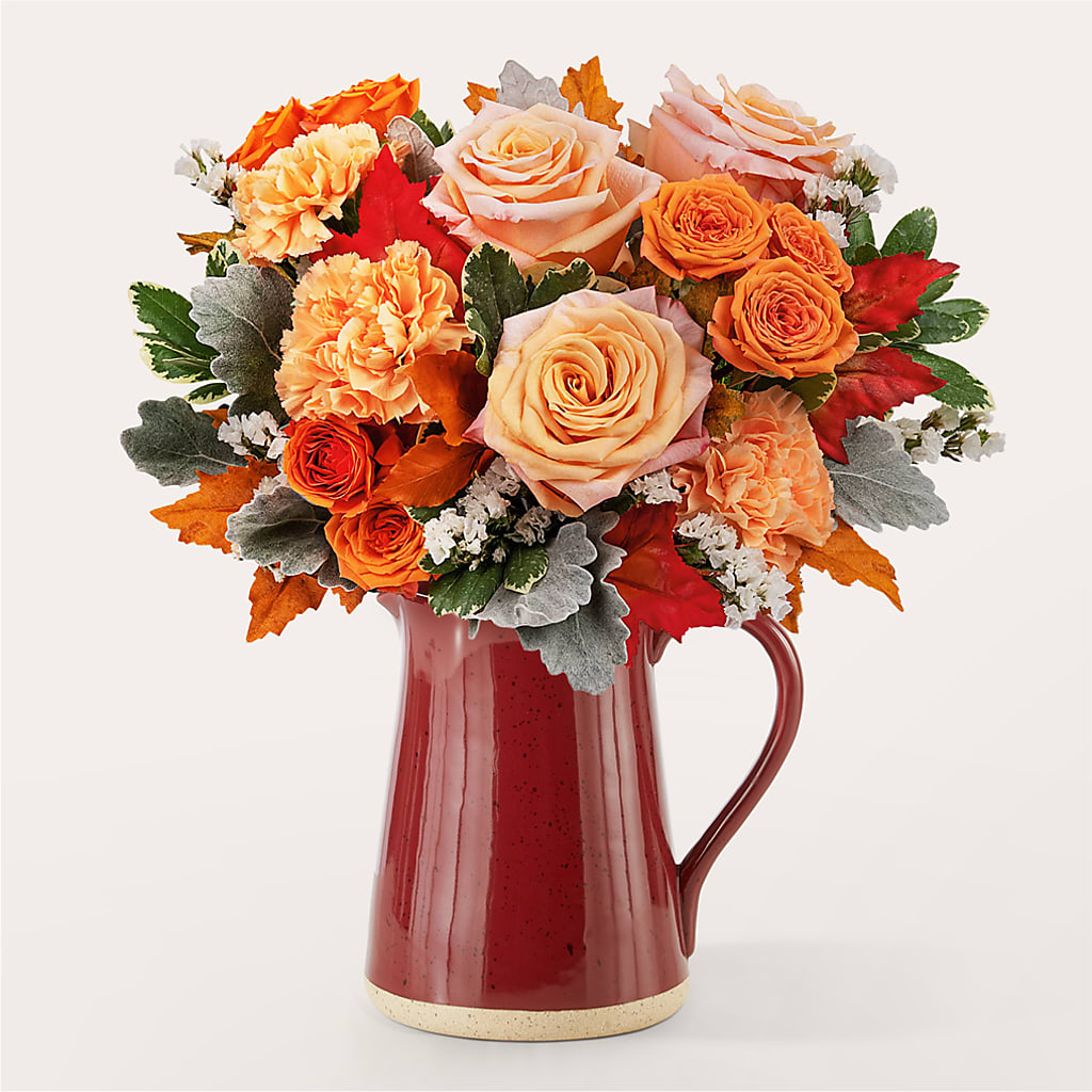 Pumpkin Pie Bouquet –  Freesia Flowers, Tomball TX