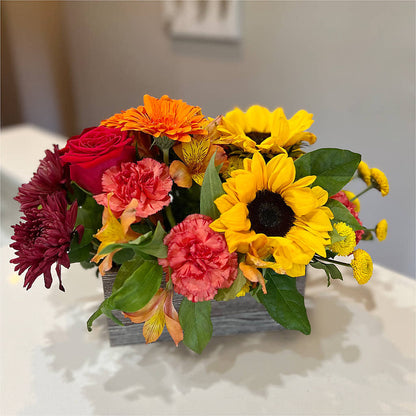 Autumn Orchard Bouquet –  Freesia Flowers, Tomball TX