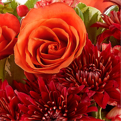 Autumn Air Pumpkin Bouquet –  Freesia Flowers, Tomball TX