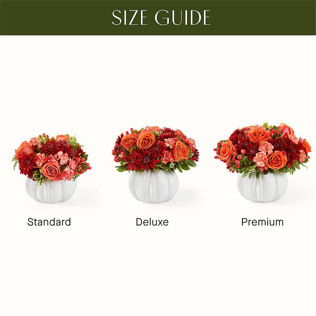 Autumn Air Pumpkin Bouquet –  Freesia Flowers, Tomball TX