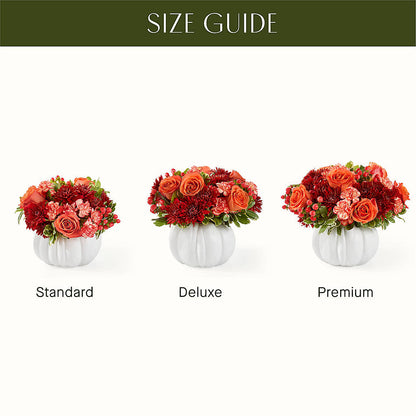 Autumn Air Pumpkin Bouquet –  Freesia Flowers, Tomball TX