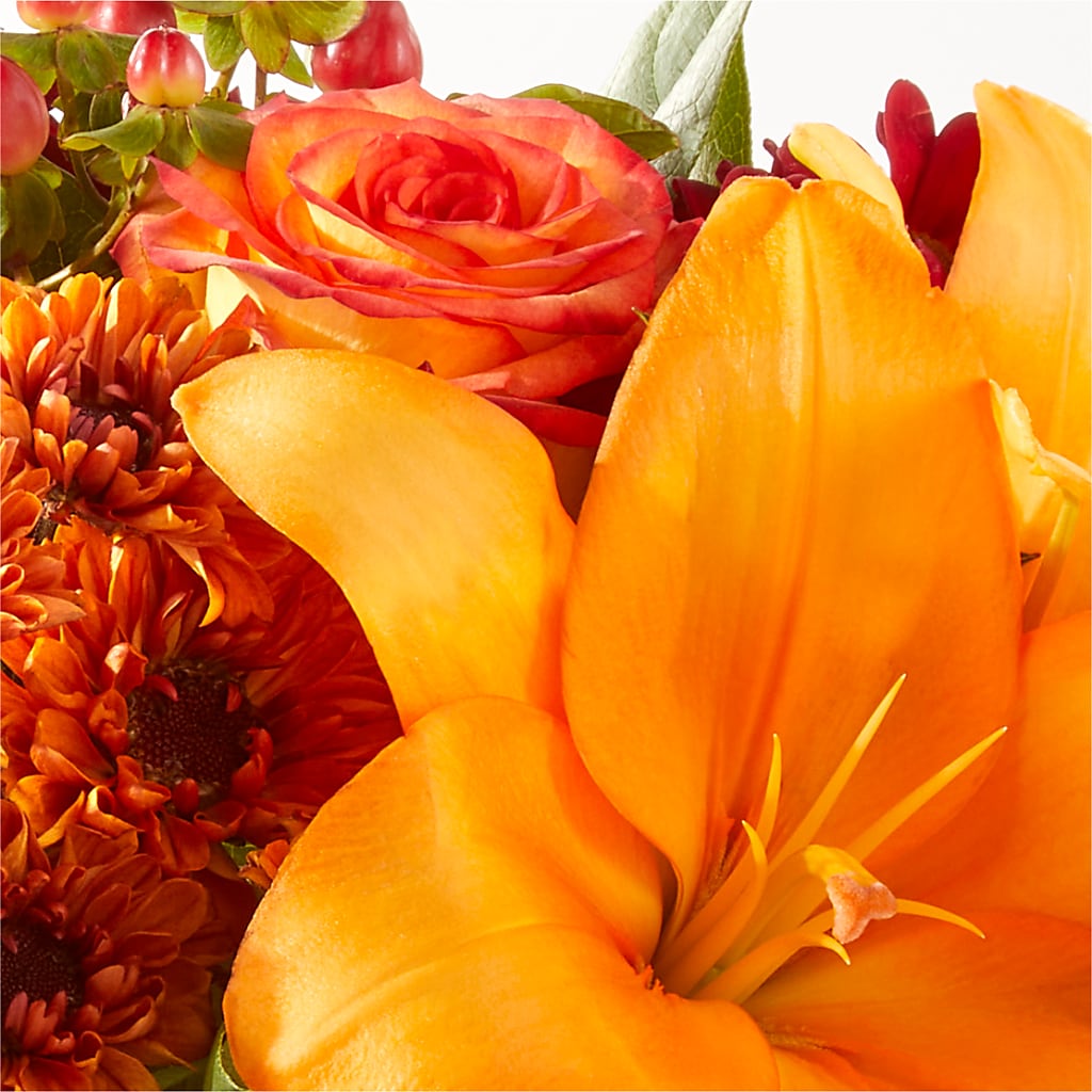 Backyard Bonfire Bouquet –  Freesia Flowers, Tomball TX