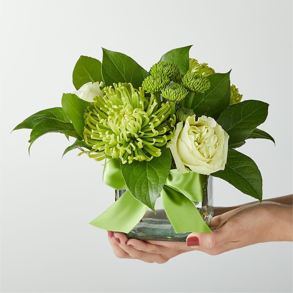 Emerald Forest Bouquet –  Freesia Flowers, Tomball TX