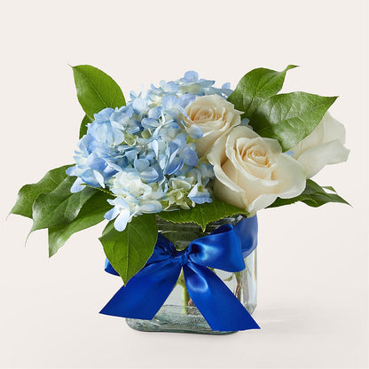 Sky Blue Delight Bouquet –  Freesia Flowers, Tomball TX