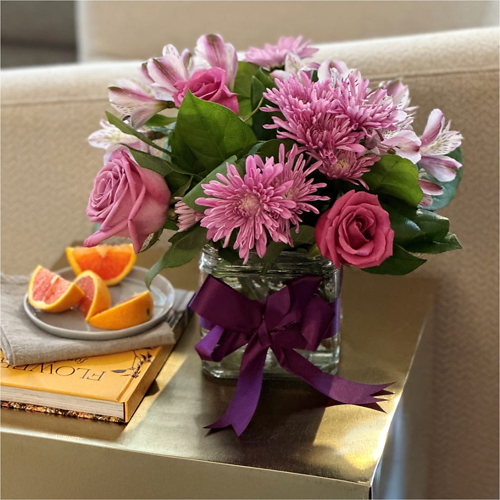 Sugarplum Bouquet –  Freesia Flowers, Tomball TX