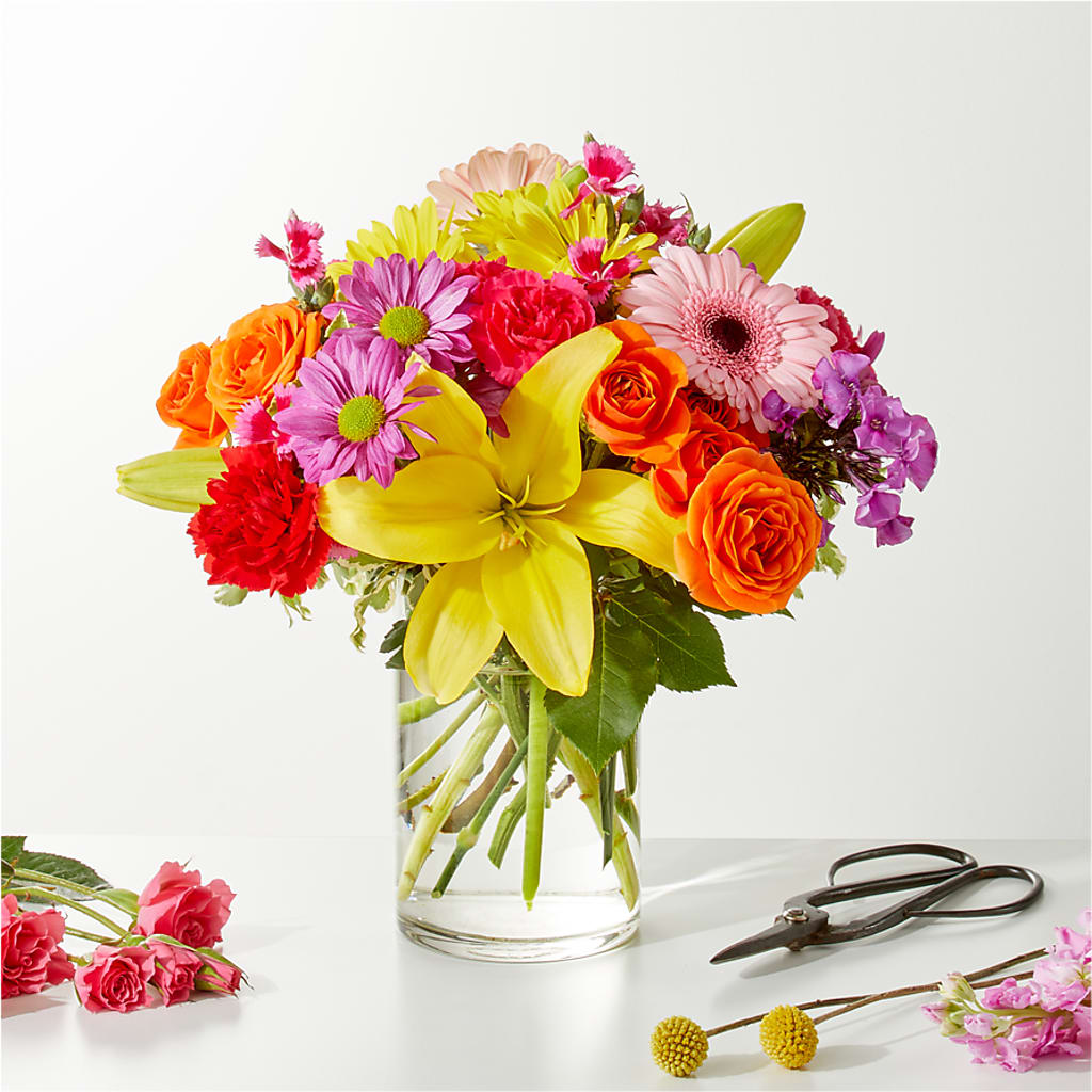 Cue the Confetti - A Florist Original –  Freesia Flowers, Tomball TX