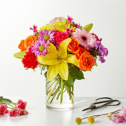 Cue the Confetti - A Florist Original –  Freesia Flowers, Tomball TX