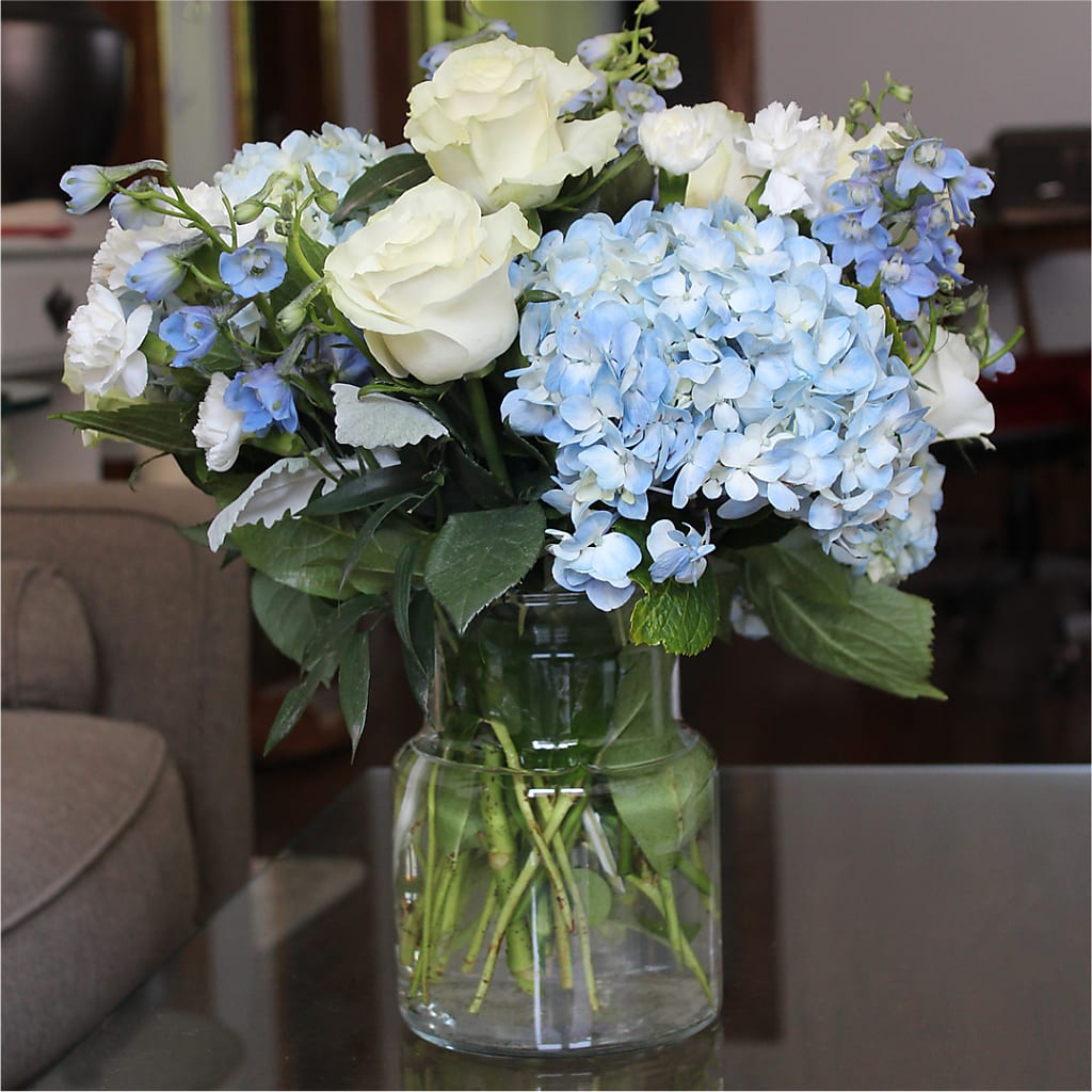 Clear Skies Bouquet –  Freesia Flowers, Tomball TX