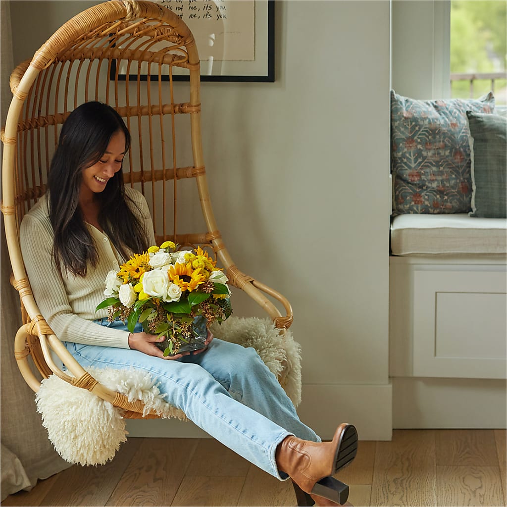 Luminous Morning Bouquet –  Freesia Flowers, Tomball TX