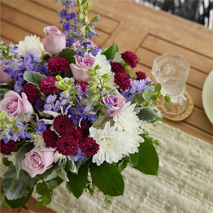 Violet Frost Bouquet –  Freesia Flowers, Tomball TX