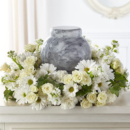 Timeless Tribute Cremation Adornment –  Freesia Flowers, Tomball TX