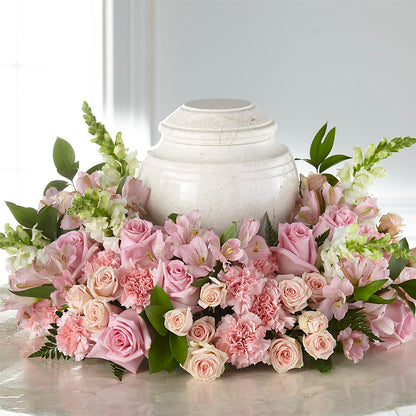 Blooms of Hope Cremation Adornment –  Freesia Flowers, Tomball TX