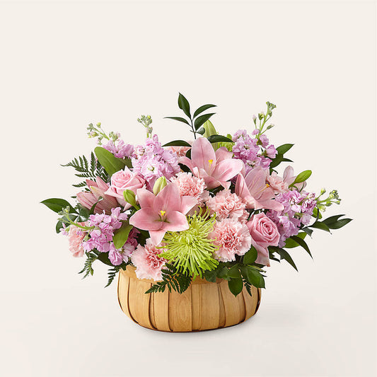 Beautiful Spirit Basket –  Freesia Flowers, Tomball TX
