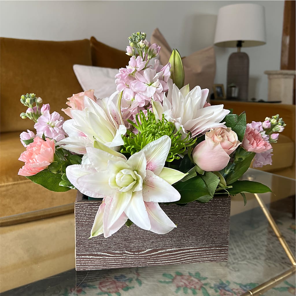 Beautiful Spirit Basket –  Freesia Flowers, Tomball TX