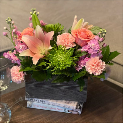 Beautiful Spirit Basket –  Freesia Flowers, Tomball TX