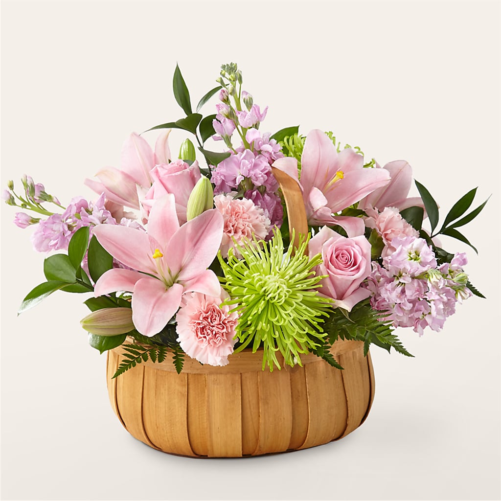 Beautiful Spirit Basket –  Freesia Flowers, Tomball TX