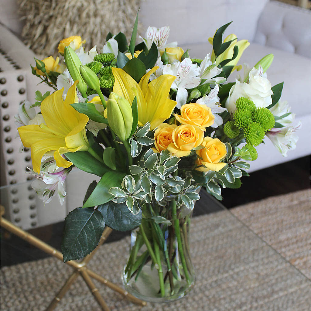Hope & Serenity Bouquet –  Freesia Flowers, Tomball TX