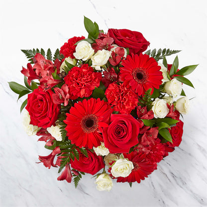 Hearts Embrace Bouquet –  Freesia Flowers, Tomball TX