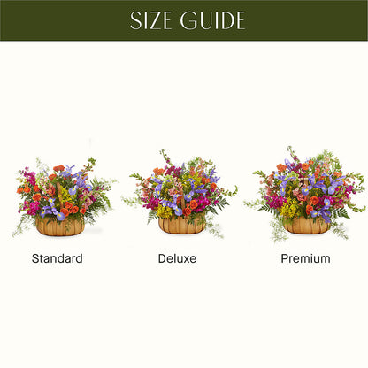 Garden of Life Basket –  Freesia Flowers, Tomball TX