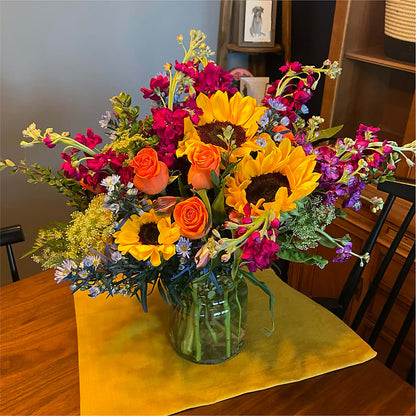 Rays of Life Bouquet –  Freesia Flowers, Tomball TX