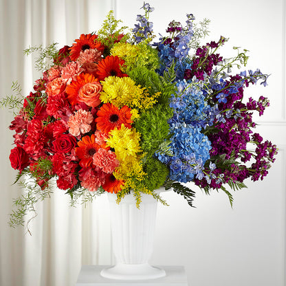 Pride & Unity Arrangement –  Freesia Flowers, Tomball TX