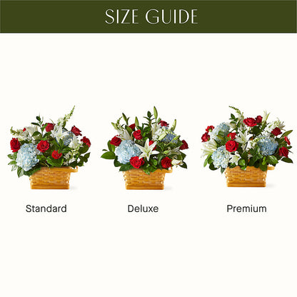 Greater Glory Basket –  Freesia Flowers, Tomball TX