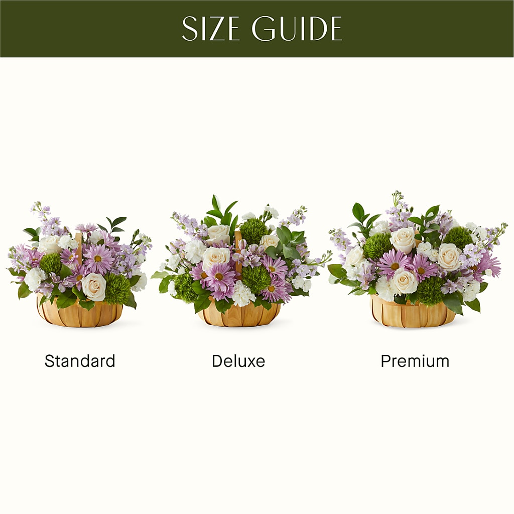Peace & Love Basket –  Freesia Flowers, Tomball TX