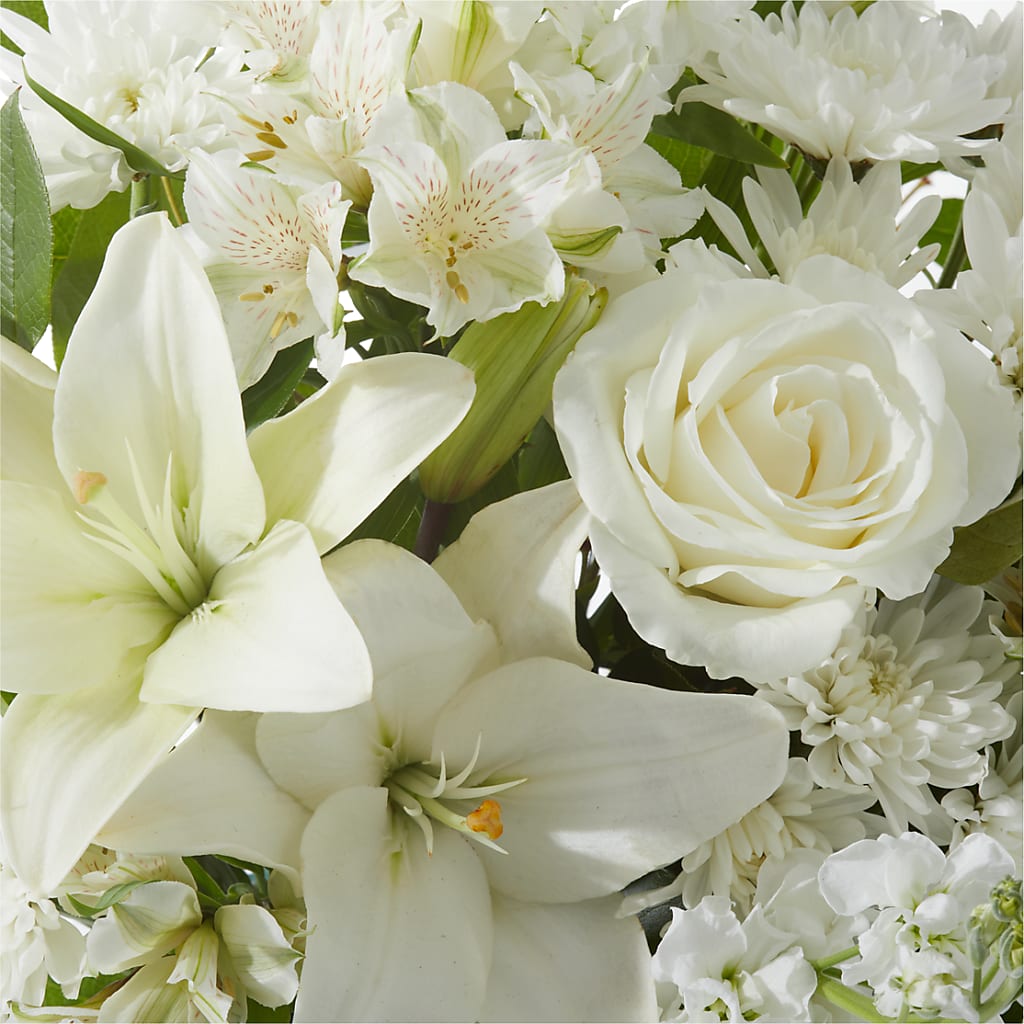 Peaceful Reflections Arrangement –  Freesia Flowers, Tomball TX