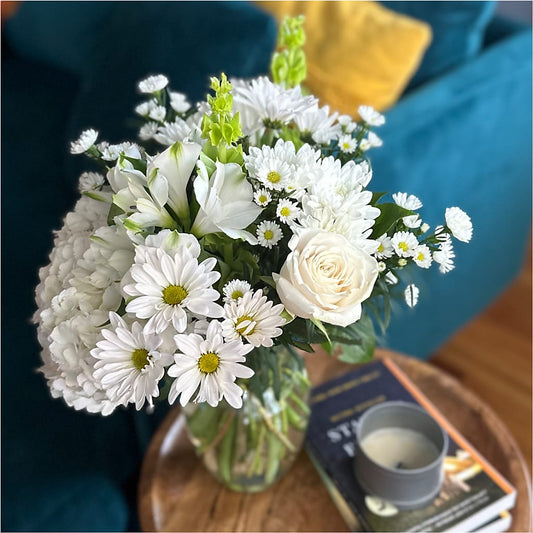 Classic Ivory – A Florist Original –  Freesia Flowers, Tomball TX