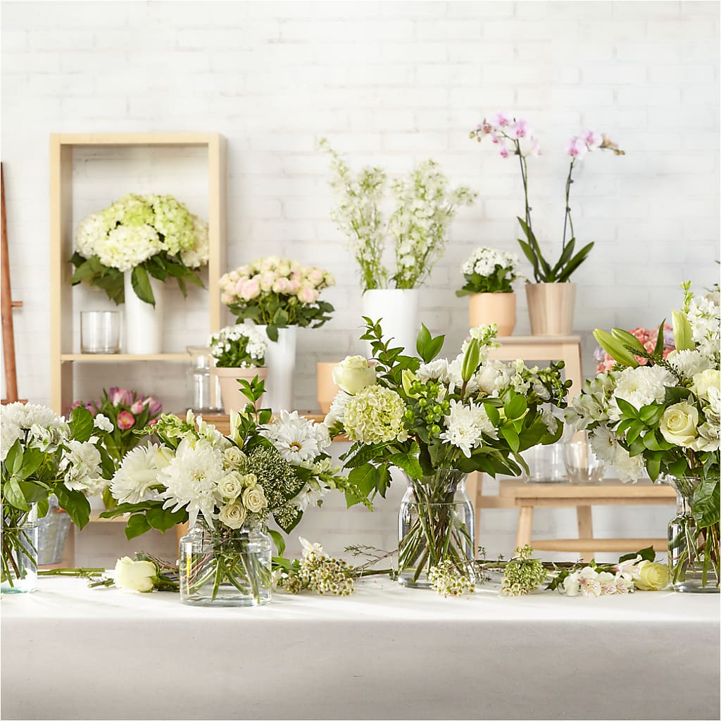 Classic Ivory – A Florist Original –  Freesia Flowers, Tomball TX