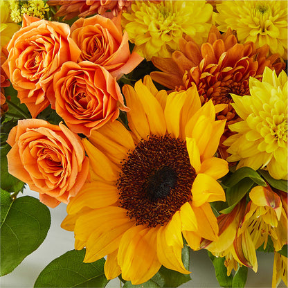 Autumn Harmony Centerpiece –  Freesia Flowers, Tomball TX