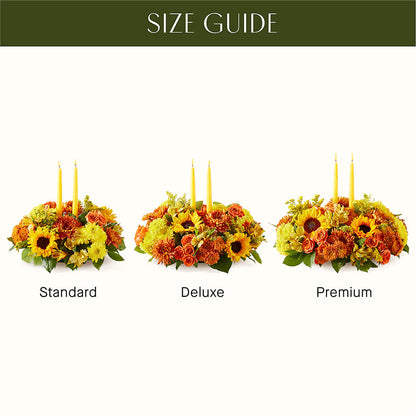 Autumn Harmony Centerpiece –  Freesia Flowers, Tomball TX