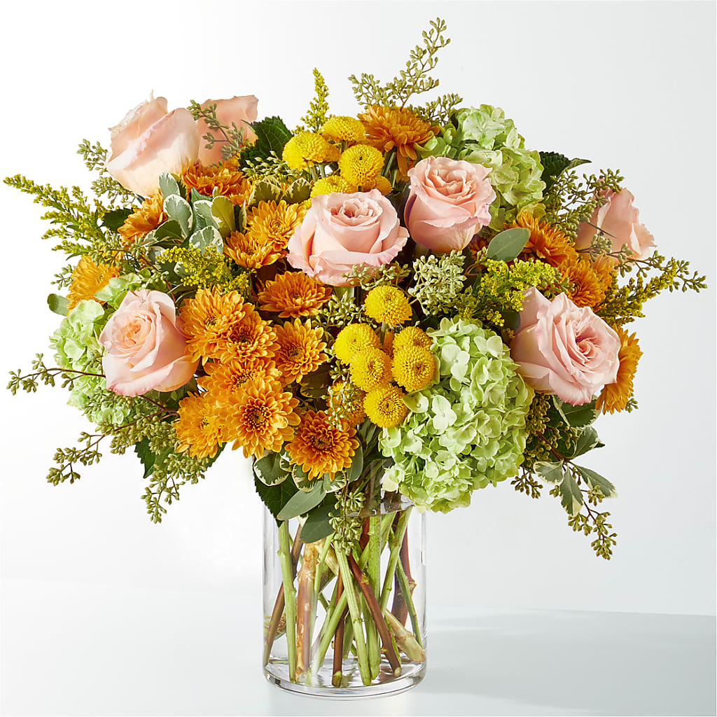 Fall Foliage Bouquet –  Freesia Flowers, Tomball TX