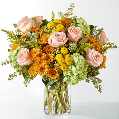 Fall Foliage Bouquet –  Freesia Flowers, Tomball TX