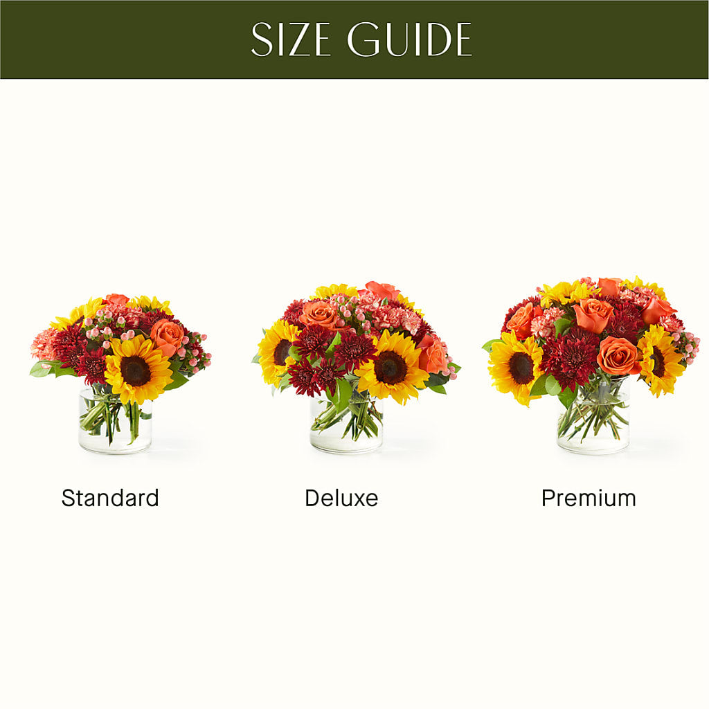 September Sunset Bouquet –  Freesia Flowers, Tomball TX