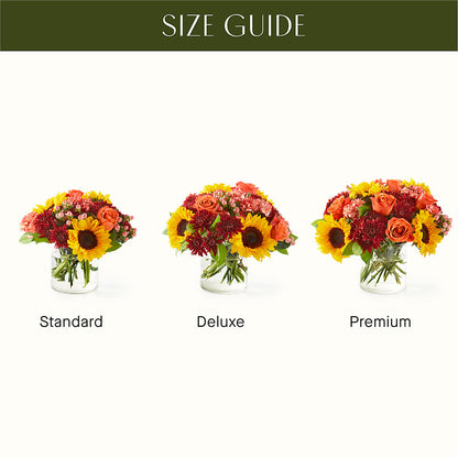 September Sunset Bouquet –  Freesia Flowers, Tomball TX