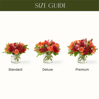 Crimson Leaves Bouquet –  Freesia Flowers, Tomball TX