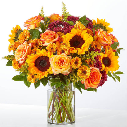 Flannel Scarf Bouquet –  Freesia Flowers, Tomball TX
