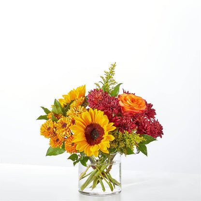 Flannel Scarf Bouquet –  Freesia Flowers, Tomball TX