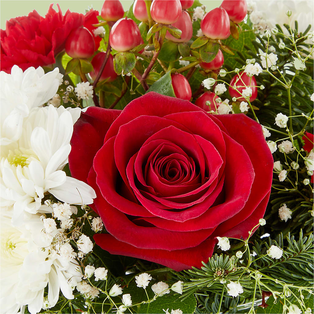 Chance of Flurries Bouquet –  Freesia Flowers, Tomball TX