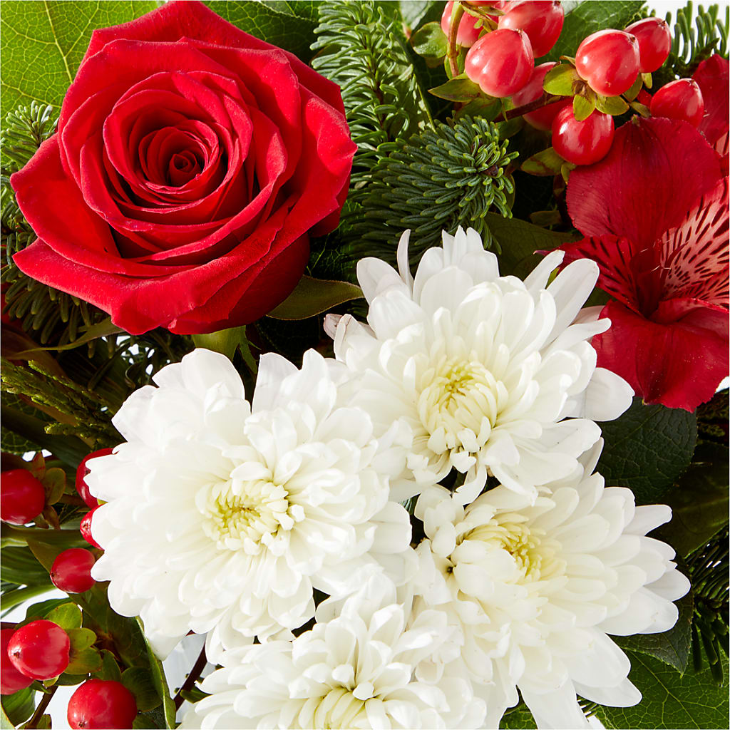 Letters to Santa Bouquet –  Freesia Flowers, Tomball TX