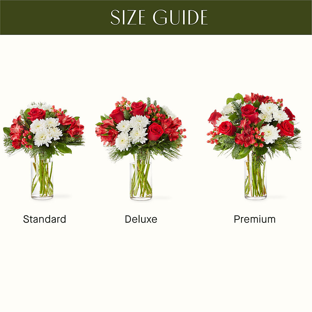 Letters to Santa Bouquet –  Freesia Flowers, Tomball TX