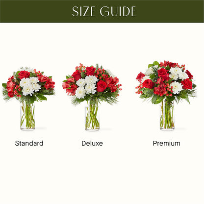 Letters to Santa Bouquet –  Freesia Flowers, Tomball TX