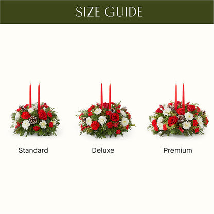 Holiday Soiree Centerpiece –  Freesia Flowers, Tomball TX